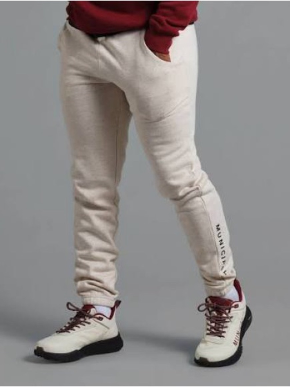 Municipal Sport Utility Gear - Gameday Sweatpants, Men’s Medium, Stone Excellent